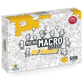 Edition Spielwiese | MicroMacro Puzzle | The Fair | Search Image Puzzle 500 Pieces for MicroMacro Game | With 53 Fun Search Tasks | Things Search Puzzle for Adults | Puzzles and Puzzles