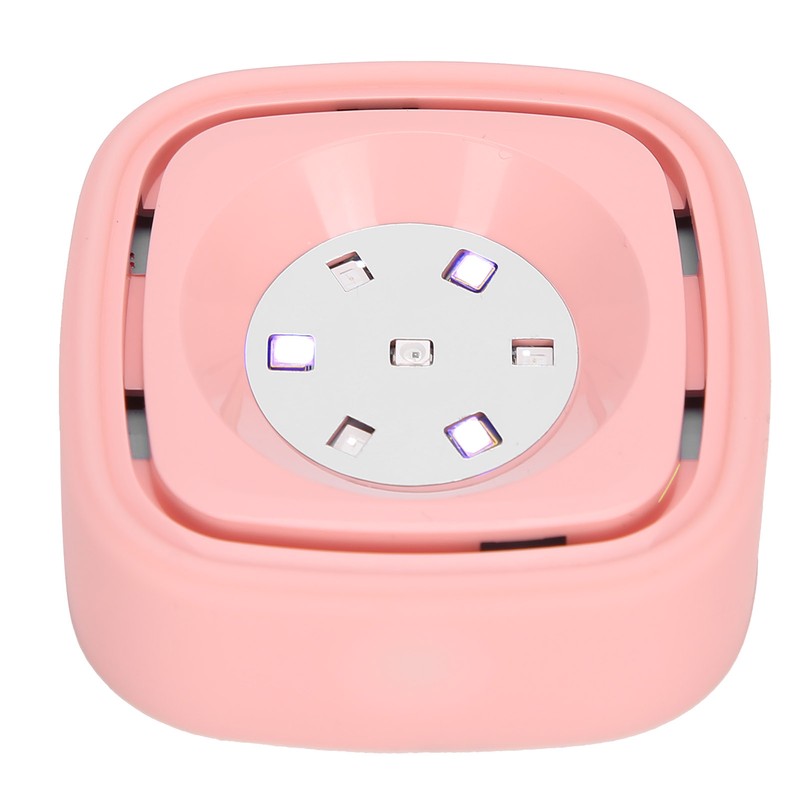Pink UVC Cleaner Portable LED Light Ultraviolet Cleaning Lamp for