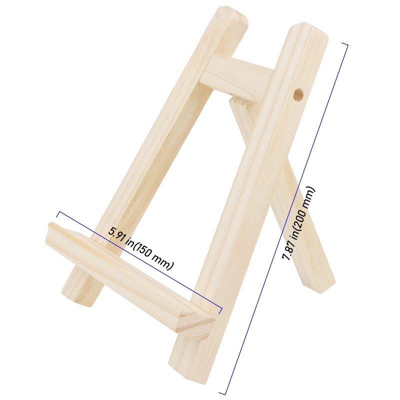 ZEONHEI 8 PCS 15 x 20cm Mini Easel, Small Display