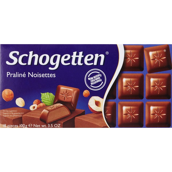 Schogetten Milk Chocolate with Nugat Filling 100g