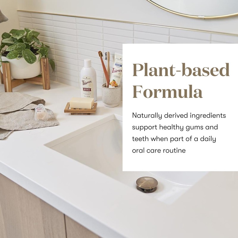 Young Living Thieves Fresh Essence Alcohol-Free and Fluoride-Free Mouthwash -