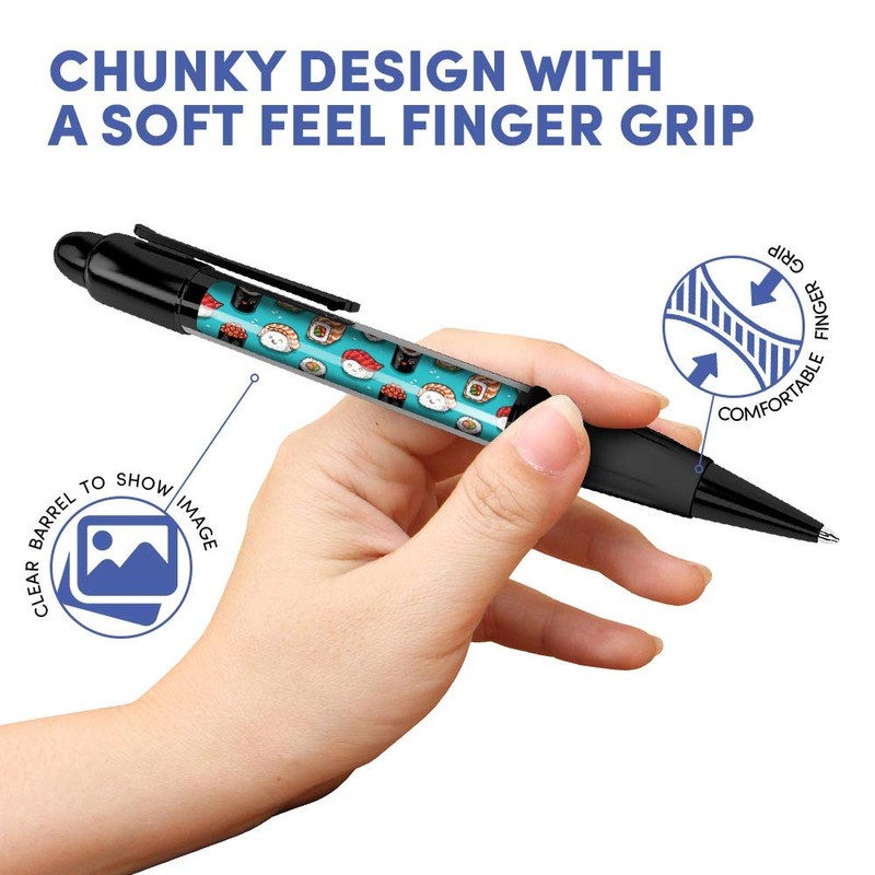 Destination Vinyl ltd 4 x Matching Ballpoint Pens - Japanese