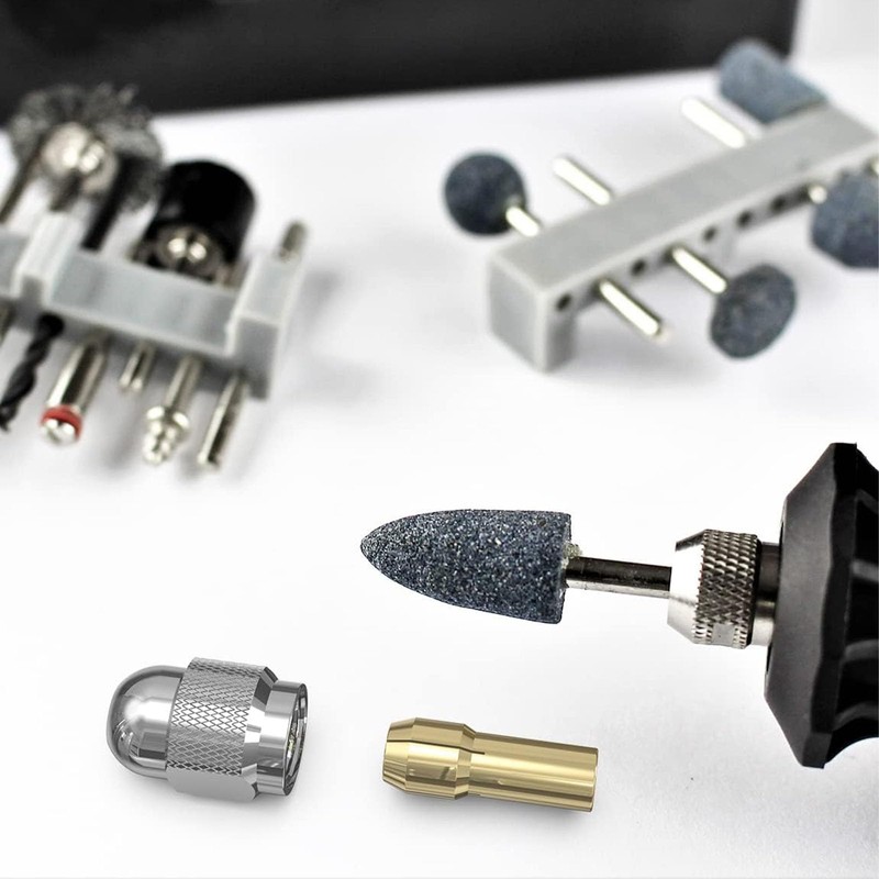 DMNQ 15 Pieces Drill Chuck Suitable for Dremel, Mini Drill