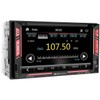 SOUNDSTREAM VR-64HBL Double Din Car Stereo Receiver, 7 Inch Touchscreen