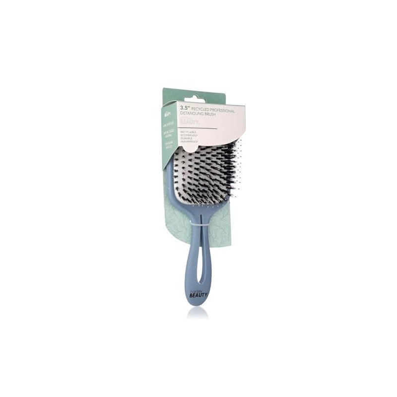 Cortex Beauty 3.5" Mixed Bristles Detangling Brush (Blue)