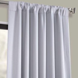 HPD Half Price Drapes Curtain For Room Darkening 50 X 96 (1 Panel), BOCH-144105-96, Fog Grey