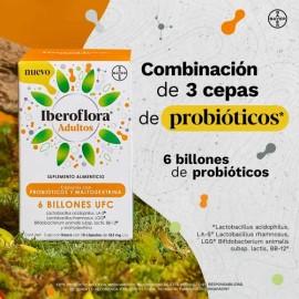 Suplemento en cápsula Iberoflora Adultos Minerales/Vitaminas Bayer