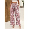 Angerella Women Palazzo Pants Summer Boho Wide Leg High Waist