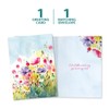 Tree-Free Greetings Thoughtful Wildflowers Birthday Card - 1 Recycled 5x7