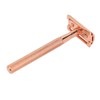 Hair Blade Handle Waterproof Metal Portable Manual Hair Blade Handle