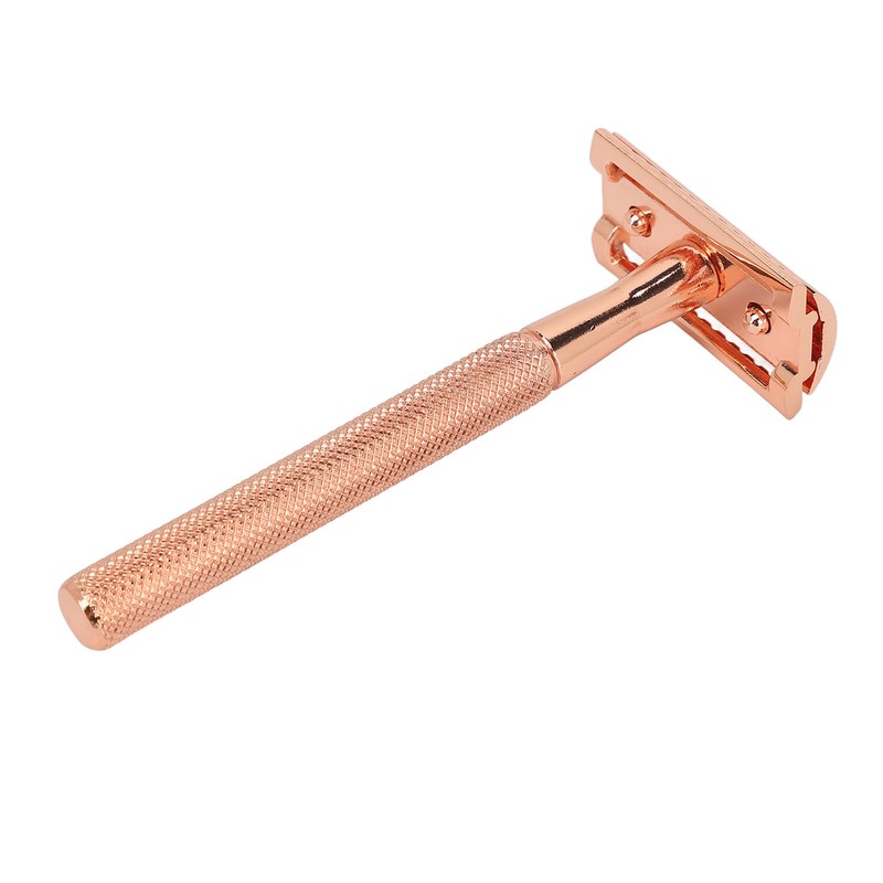 Hair Blade Handle Waterproof Metal Portable Manual Hair Blade Handle