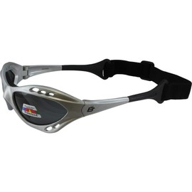Silver Polarized Sunglasses Floating Water Jet Ski Goggles Sport Designed for the demands regularly encountered while Kite Boarding, Surfer, Kayak, Jetskiing, other water sports.