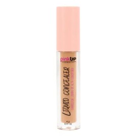 Pink Up PKLC200 Corrector De Larga Duración, No Se Cuartea, Hidrata 4 mL Beige Unidad