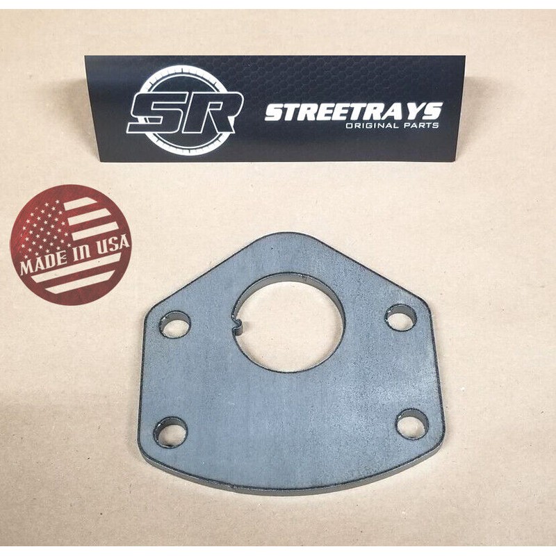 StreetRays [SR] Hydroboost Anti-Spin Mounting Adapter Plate 55-57 Chevy Oldsmobile