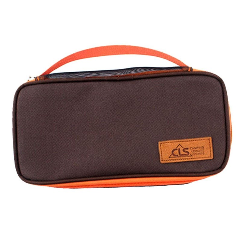 Cutlery Storage Bag Zipper Organizer for Camping, Travel, Office, Party