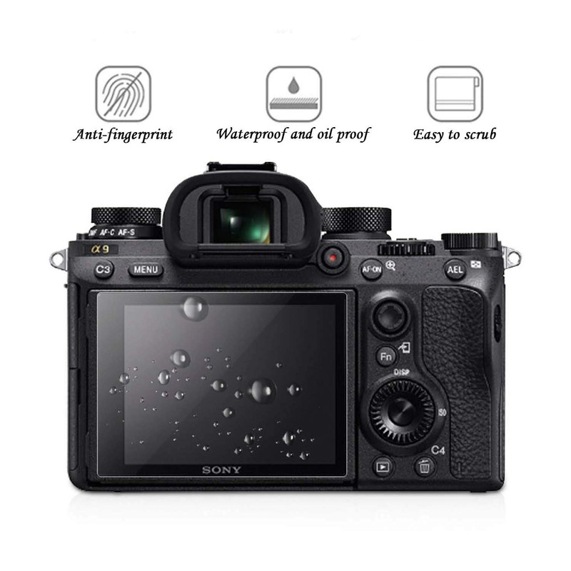 PCTC Screen Protector fit for Sony alpha 1 a7II A7III