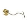 Kiola Designs Gold Toned Dollar Sign Tie Tack