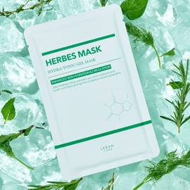 LEBON Dr. Renault Rebon Herb Pack Herb Sheet Mask Pack 1 box (5 ea) / 닥터르노 르본 허브팩 허브 시트마스크팩 1박스(5ea)