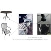 1" Specialty Wrought Iron Chair Cup Glide, Protect Your Outdoor