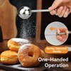 Flour Sifter, 3 in 1 Stainless Steel Sifters for Baking,