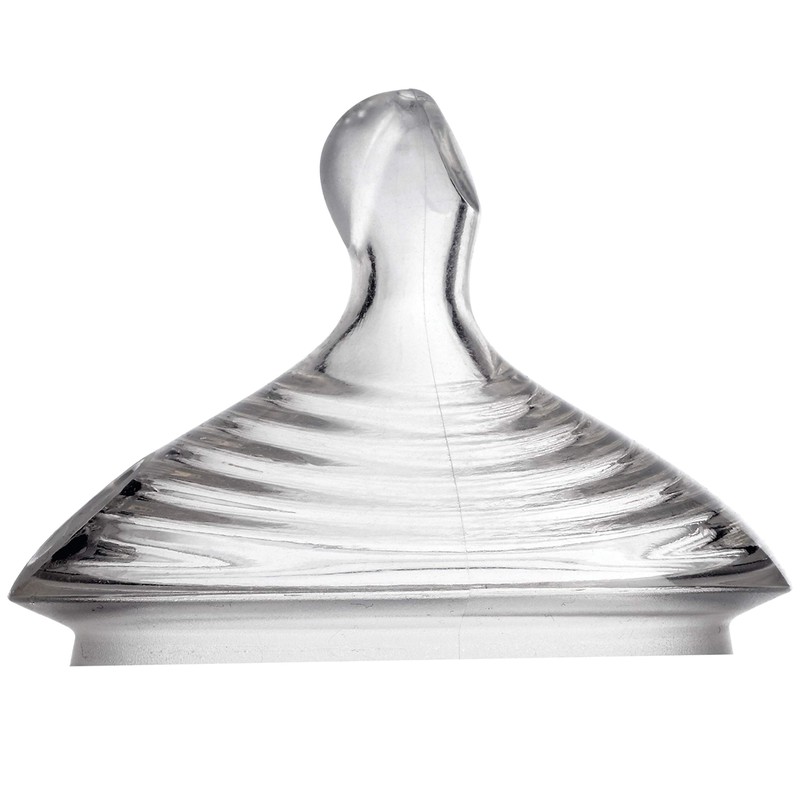 NUK Simply Natural Medium Flow Bottle Nipples, 2 Pack