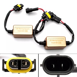 Xotic Tech H8 H9 H11 LED DRL Fog Lights Headlights Error Free Warning Canceler Anti Flicker
