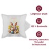 Cushion Cover – Easter Decoration – Happy Easter Bunny Easter