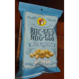 White Buc-ee's Nug-ees White Cheddar - NEW 5 oz
