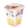 EASERCY 50 Pack 5 oz Plastic Dessert Cups with Lids,
