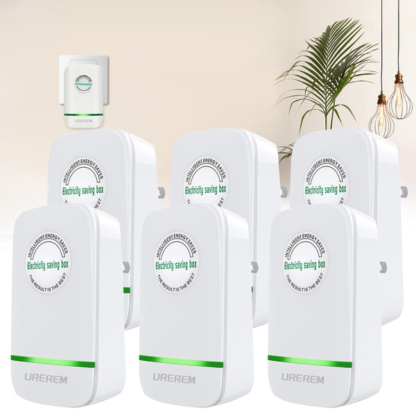 UREREM Device Power Saving Box,Stop Watt Energy Saving Device,Intelligent Energy