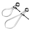 sourcing map 2pcs Spring Outside Caliper 6" 9" Stainless Steel