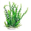 Aquatop 6-inch Bacopa-Like Aquarium Plant with Weighted Base – Fish