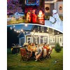 Brightown Outdoor Extension Cord Multiple Outlet, 2 Packs Each 50