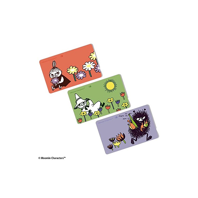 Moomin / IC Card Sticker / Little My