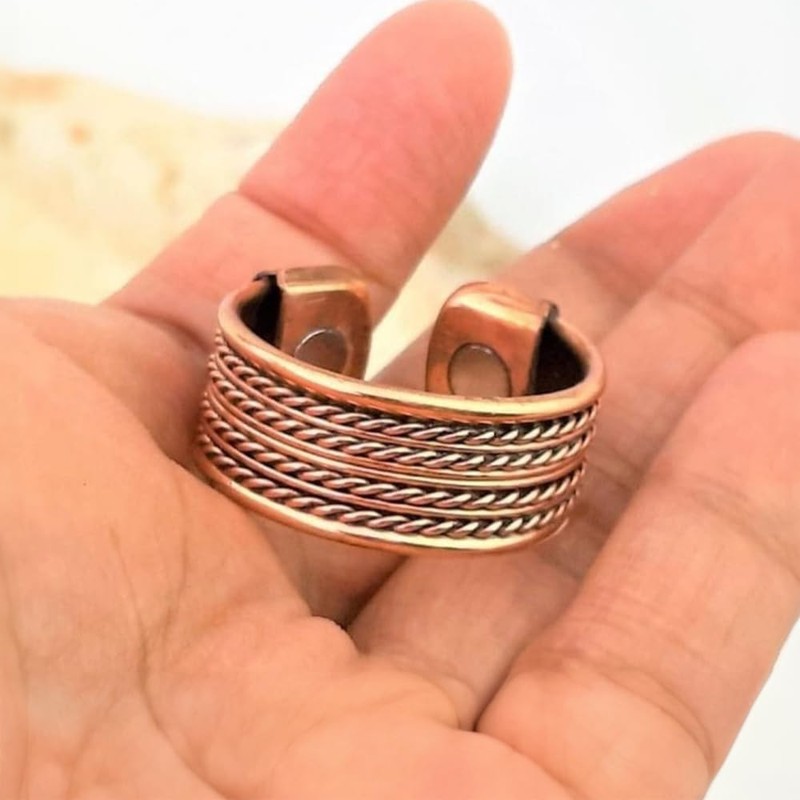 VIE Vintage Splendor Copper Ring