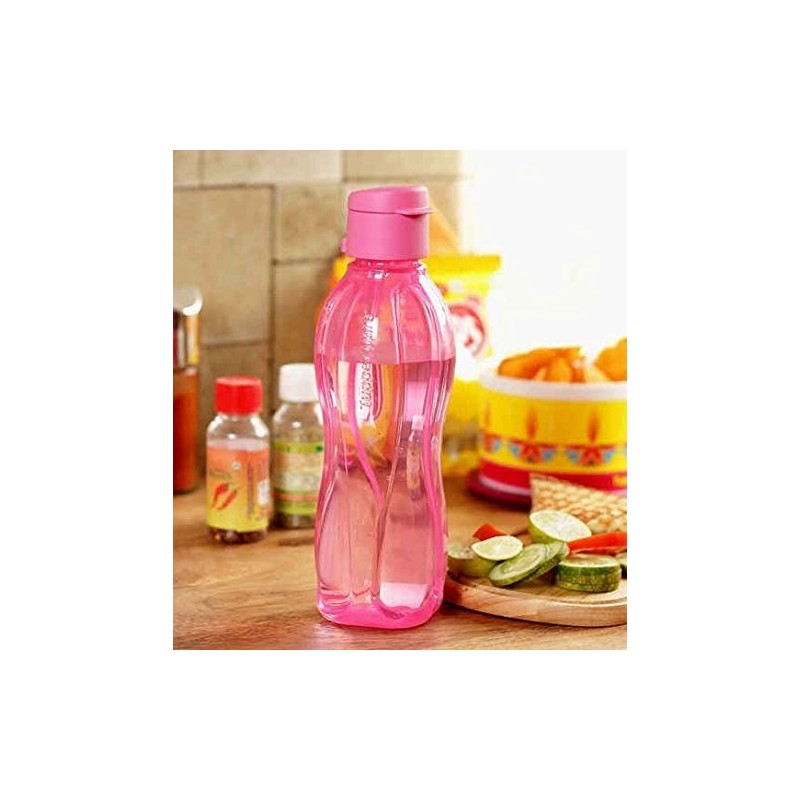 Tupperware Eco Deportes Aquasafe Botella de agua Flip parte superior
