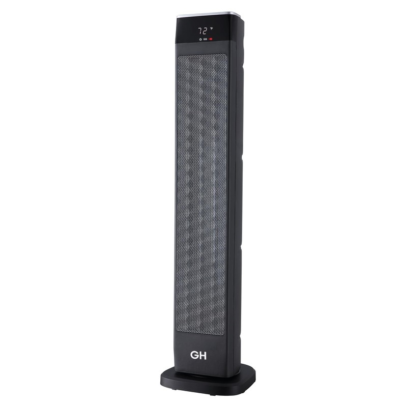 Digital 30" Oscillating Ceramic Tower Room Space Heater with Remote