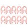 AIMALL 5/10 PCS Travel Folding Clothes Hanger Set - Portable,