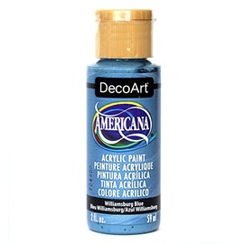 DecoArt Americana Acrylic Paint, 2-Ounce, Williamsburg Blue
