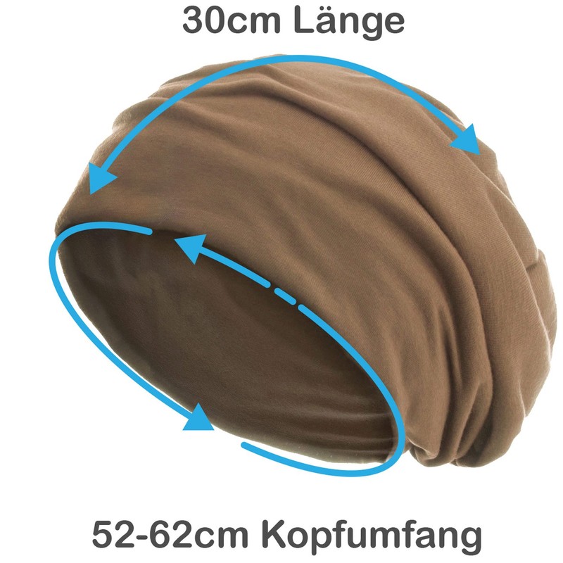 style3 Slouch Beanie made of breathable, fine and light jersey