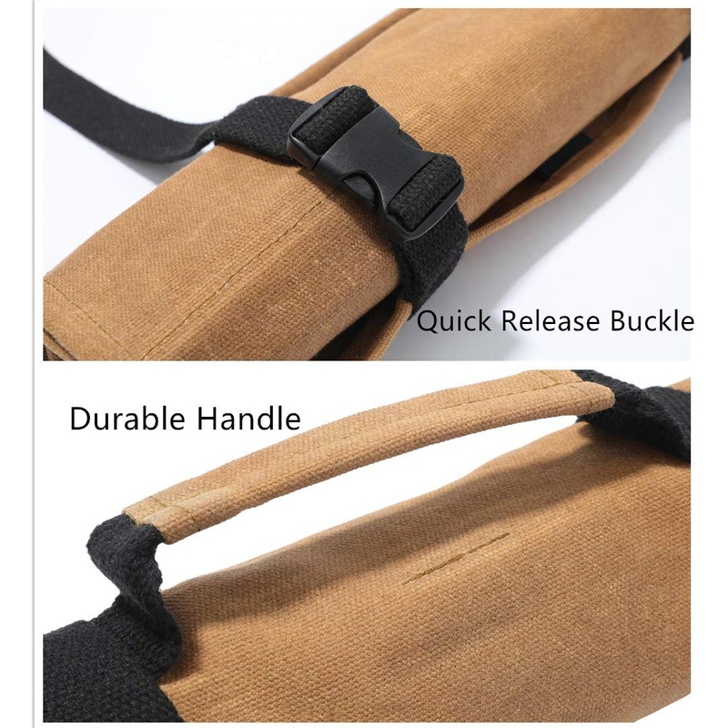 Tool Bag Heavy Duty Waxed Canvas Tool Roll Bag Tool