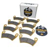 Polaris Ranger Crew 570/700/800/900/XP 1000/Diesel 2008-2024 Ceramic Brake Pad Set