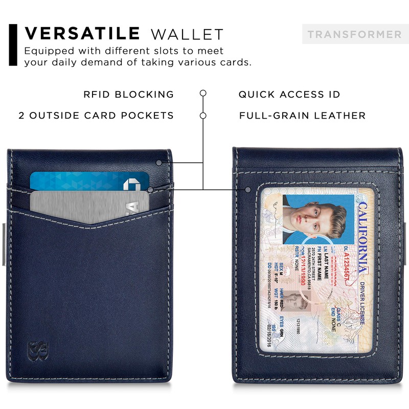 SERMAN BRANDS SERMAN BRANDS Money Clip Wallet - Mens Wallets