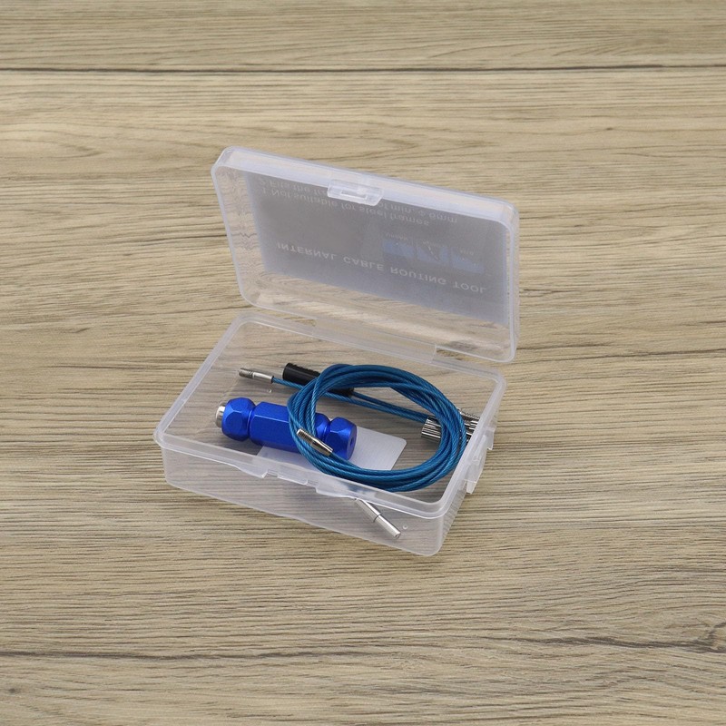 eMagTech 1 Set Bicycle Internal Cable Routing Tool Rubber-Coated Guide