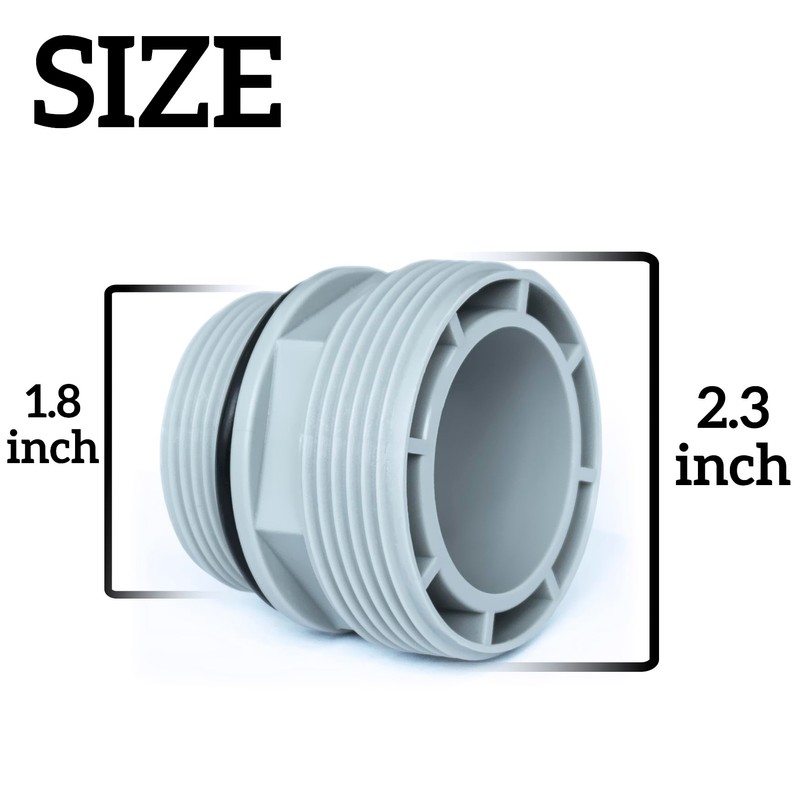 40mm to 1 1/2 inch Hose Conversion Adapters Kit 4560