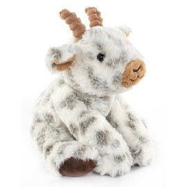 The Petting Zoo Goat Stuffed Animal Plushie, Gifts for Kids, Wild Onez Wildlife Barn Animals, Goat Plush Toy 9 inches