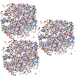 Healeved 4320pcs DIY Nail Gems Nail Art Decorations for Makeup Manicure Ornaments