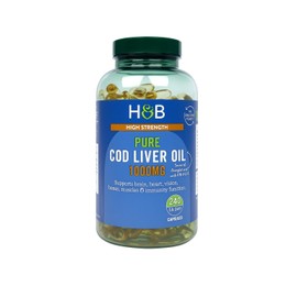 Bestori Holland & Barrett Pure Cod Liver Oil 1000mg 240 Capsules