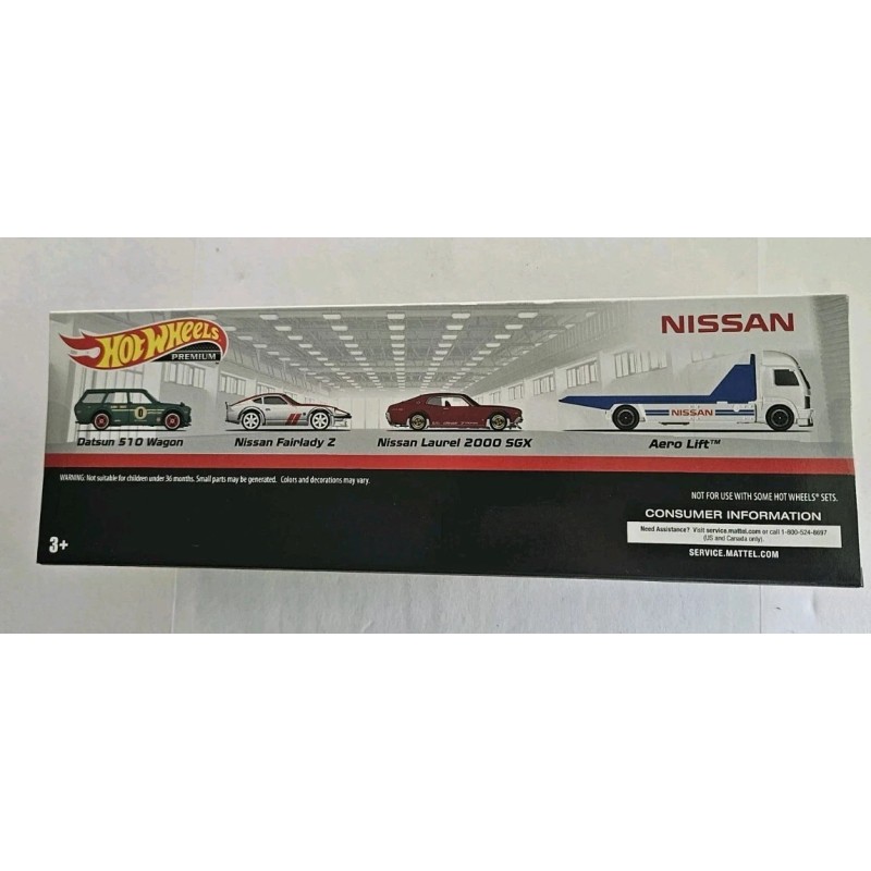 Nissan HOT WHEELS PREMIUM - NISSAN - 2019 SET -