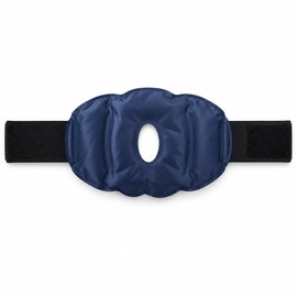 Reusable Knee Ice Pack Wrap with Adjustable Strap – 9.45 Inch Gel Cold Pack for Home Use, Navy Blue or Royal Blue